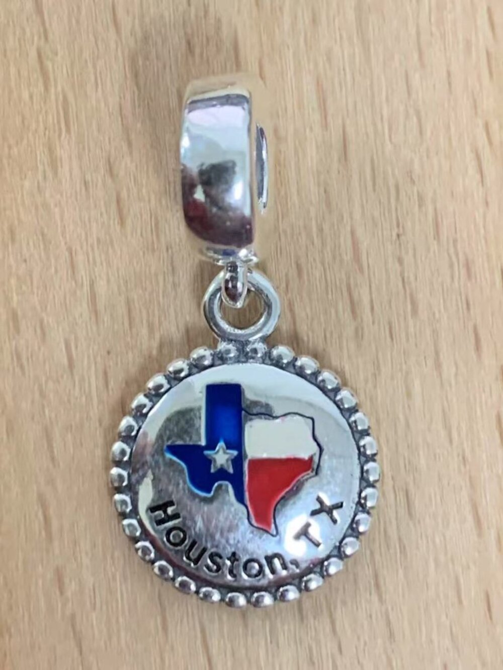 Pandora Houston Texas Charm, S925 Silver Jewelry Bracelets